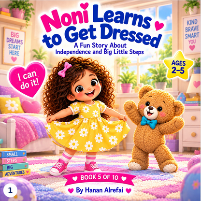 Noni Learns to Get Dressed storybook cover