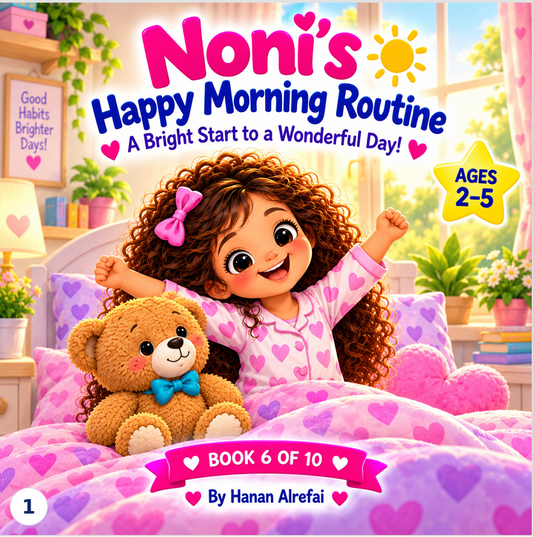 Noni's Happy Morning Routine storybook cover