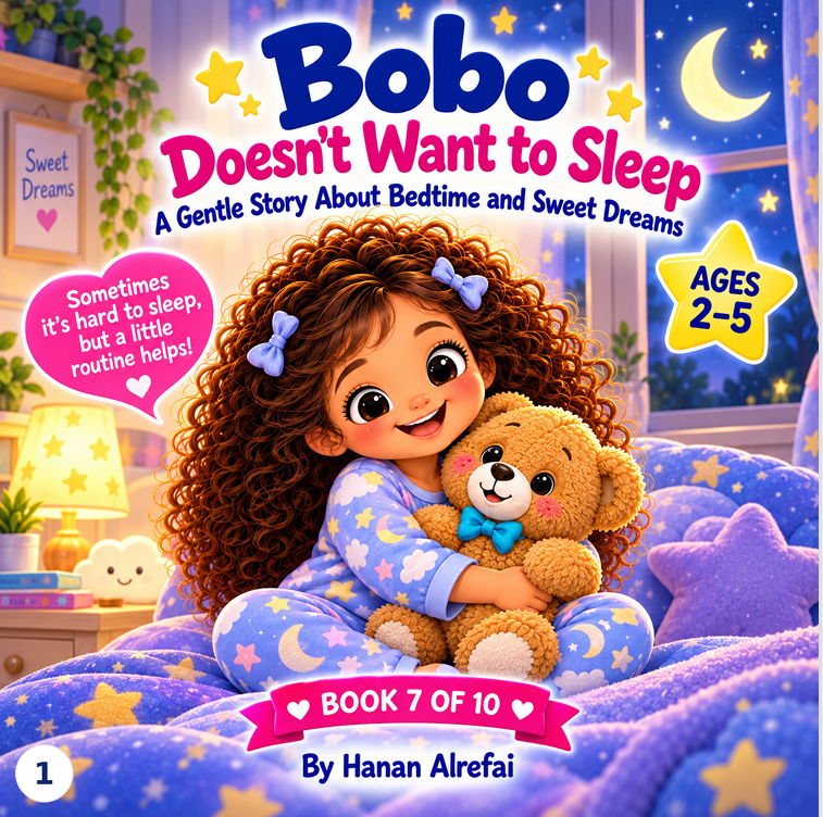 Bobo Doesn't Want to Sleep storybook cover