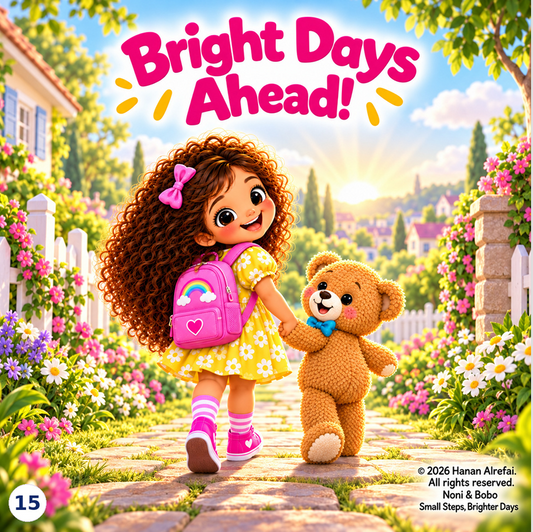 Noni's Happy Morning Routine storybook interior