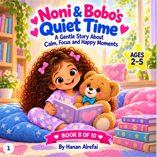 Noni and Bobo Quiet Time storybook cover