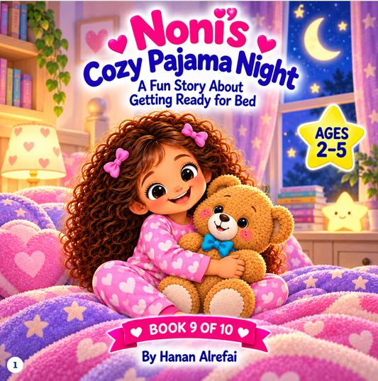 Noni's Cozy Pajama Night storybook cover