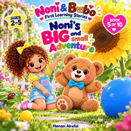 Noni’s Big and Small Adventure storybook cover
