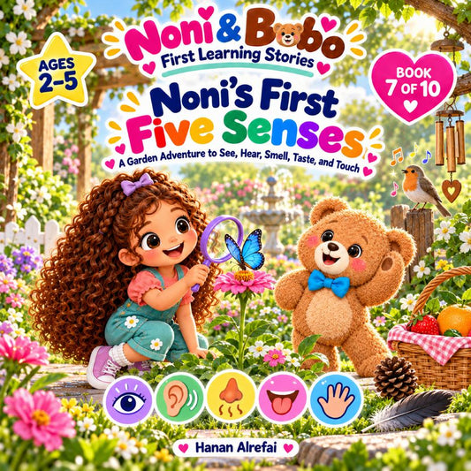 Noni’s First Five Senses storybook cover