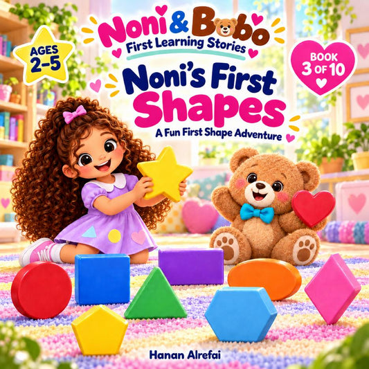 Noni’s First Shapes storybook cover