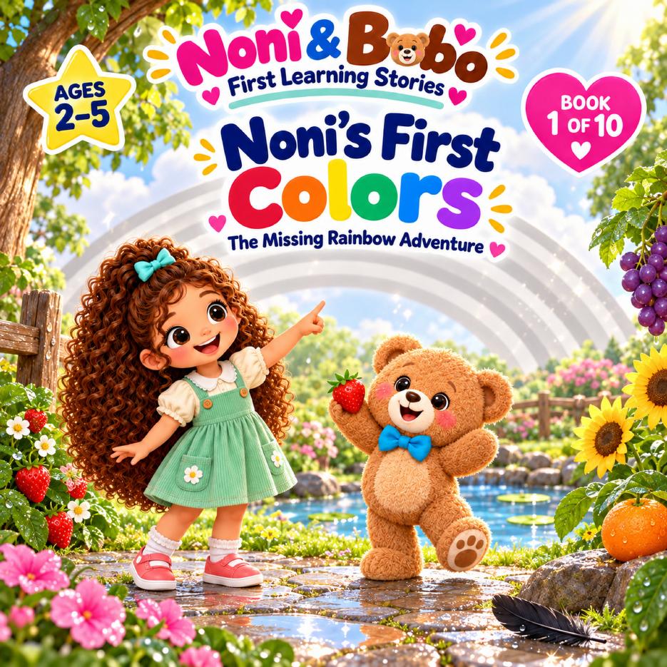 Noni’s First Colors storybook cover