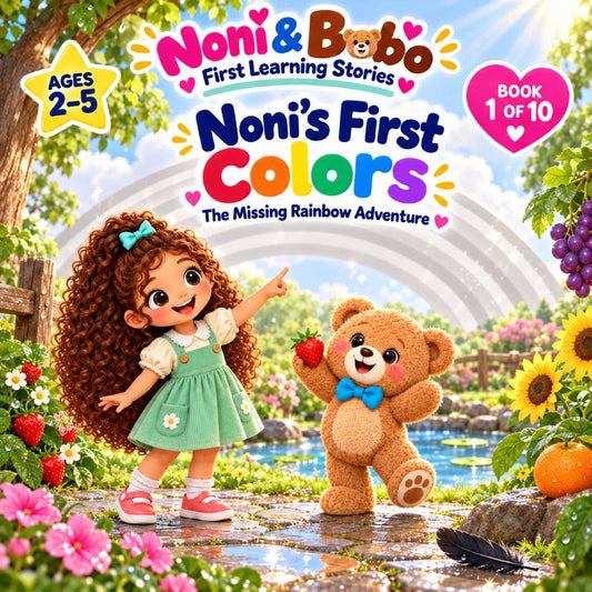 Noni’s First Colors storybook cover